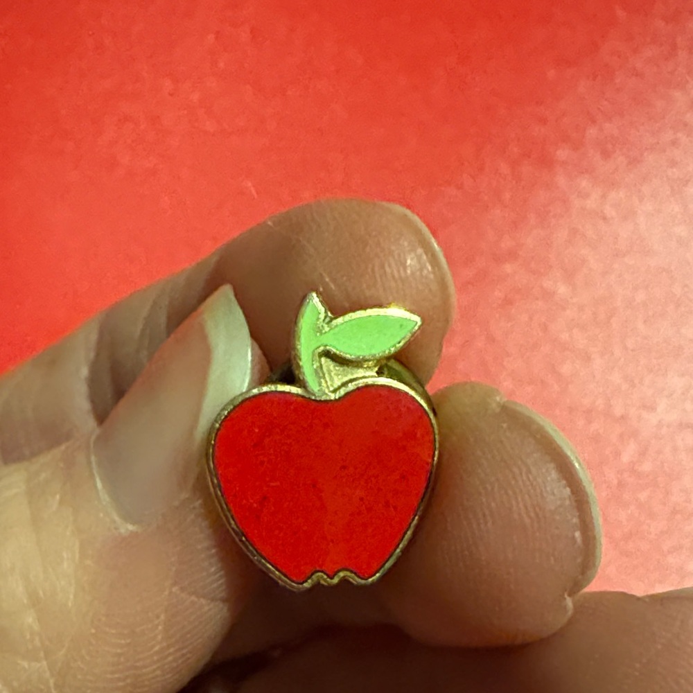 Red Apple Enamel Pin